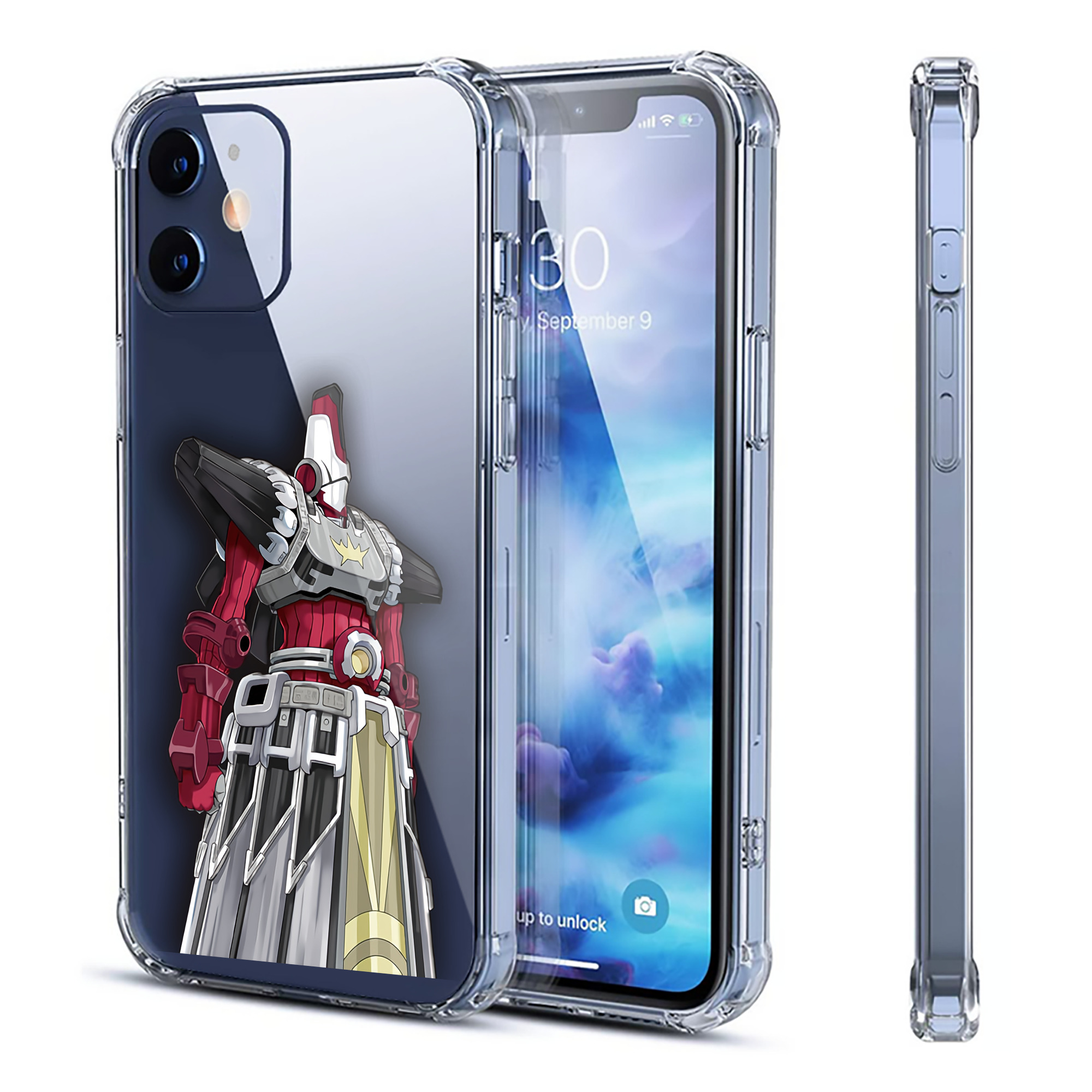 （画像用） 遊☆戯☆王 Yu-Gi-Oh! 【iPhone 12シリーズ対応】透明スマホケース（クリアソフトケース）